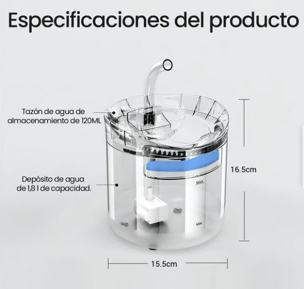 Fuente de de hidratación PettyBowl™ Lite